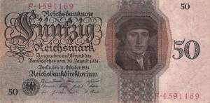 50 Mark 1924 ro.170a